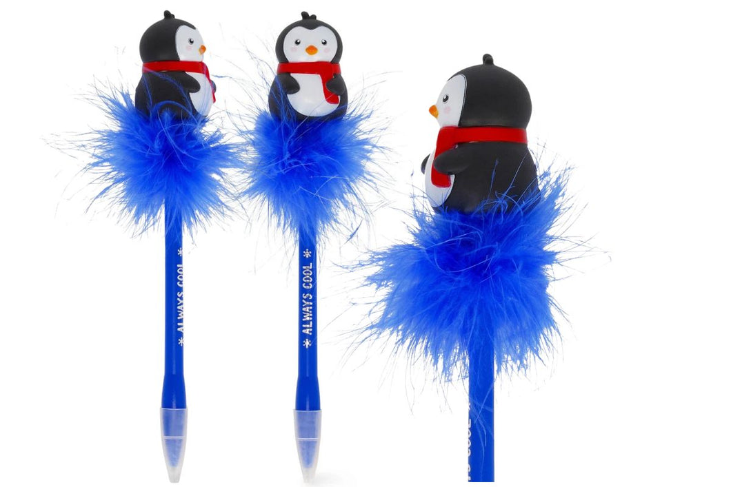 Legami Leuchtender Kugelschreiber Penguin Writing is Magic Weihnachten11