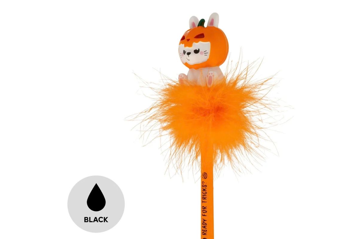 Legami Leuchtender Kugelschreiber Pumpkin Bunny Writing is Magic Halloween2