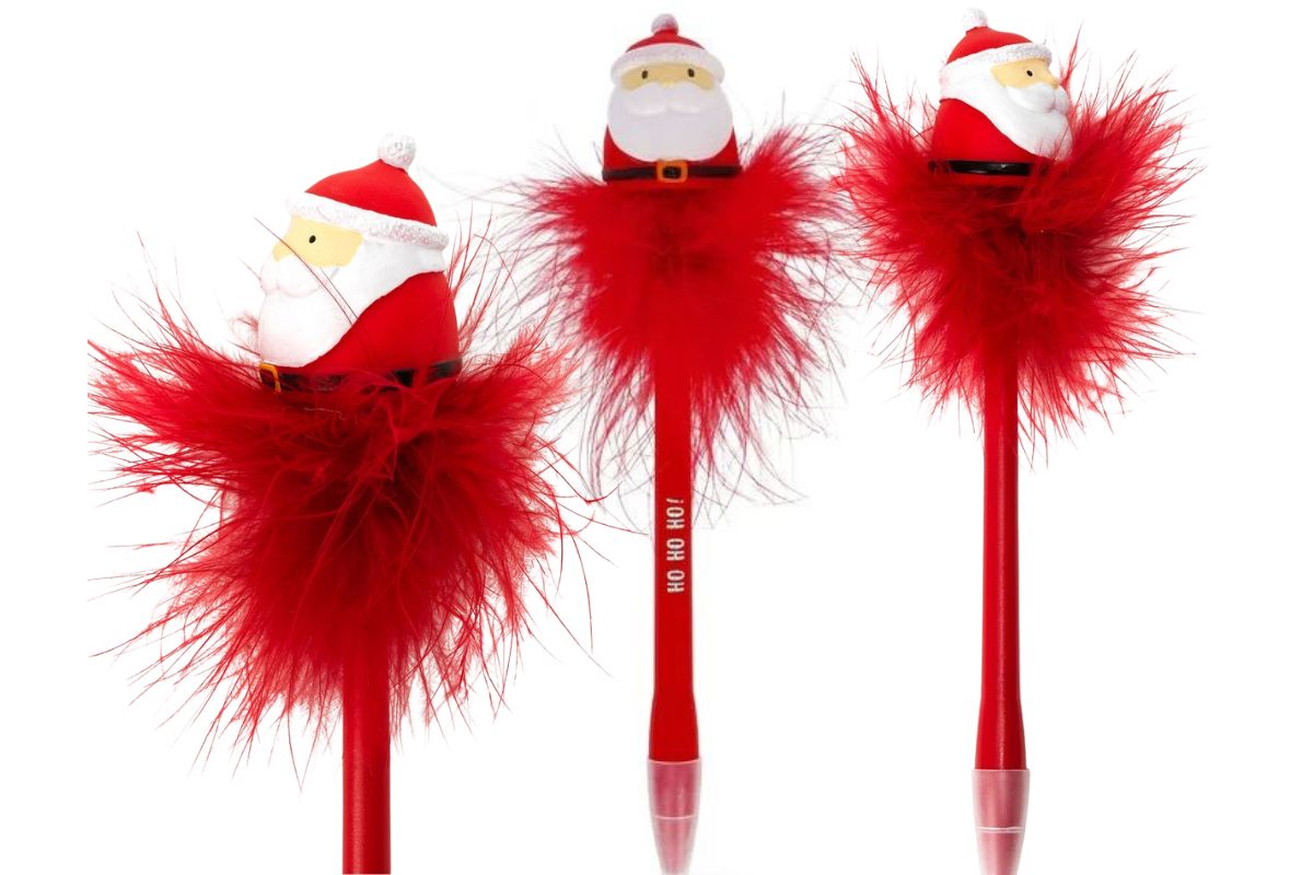 Legami Leuchtender Kugelschreiber Santa Claus Writing is Magic Weihnachten