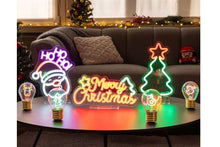 Lade das Bild in den Galerie-Viewer, Legami Neon Effekt Led Light Schild Weihnachten Merry Xmas It&#39;s a Sign5
