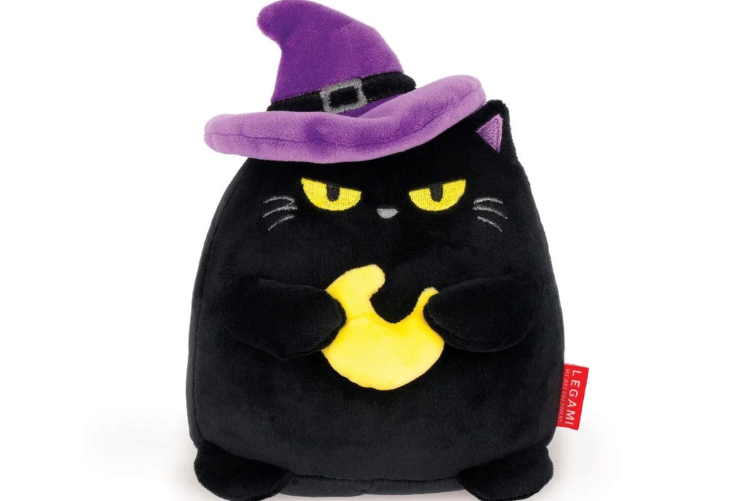 Legami Plüschtier Halloween Super Soft! Black Kitty Mini