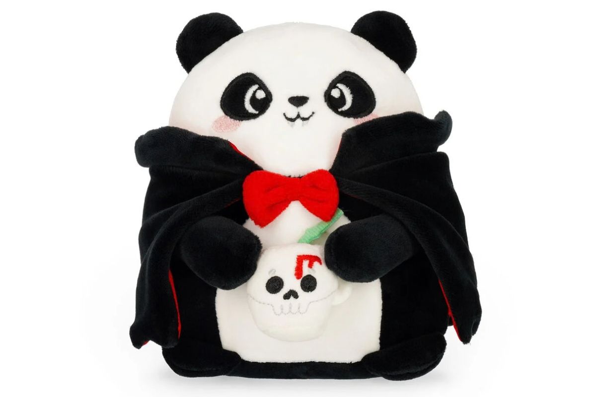 Legami Plüschtier Panda "Bam-Boo" Halloween - Mini Super Soft!