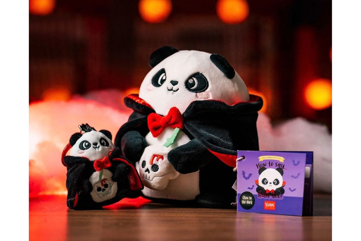 Legami Plüschtier Panda "Bam-Boo" Halloween - Mini Super Soft!3