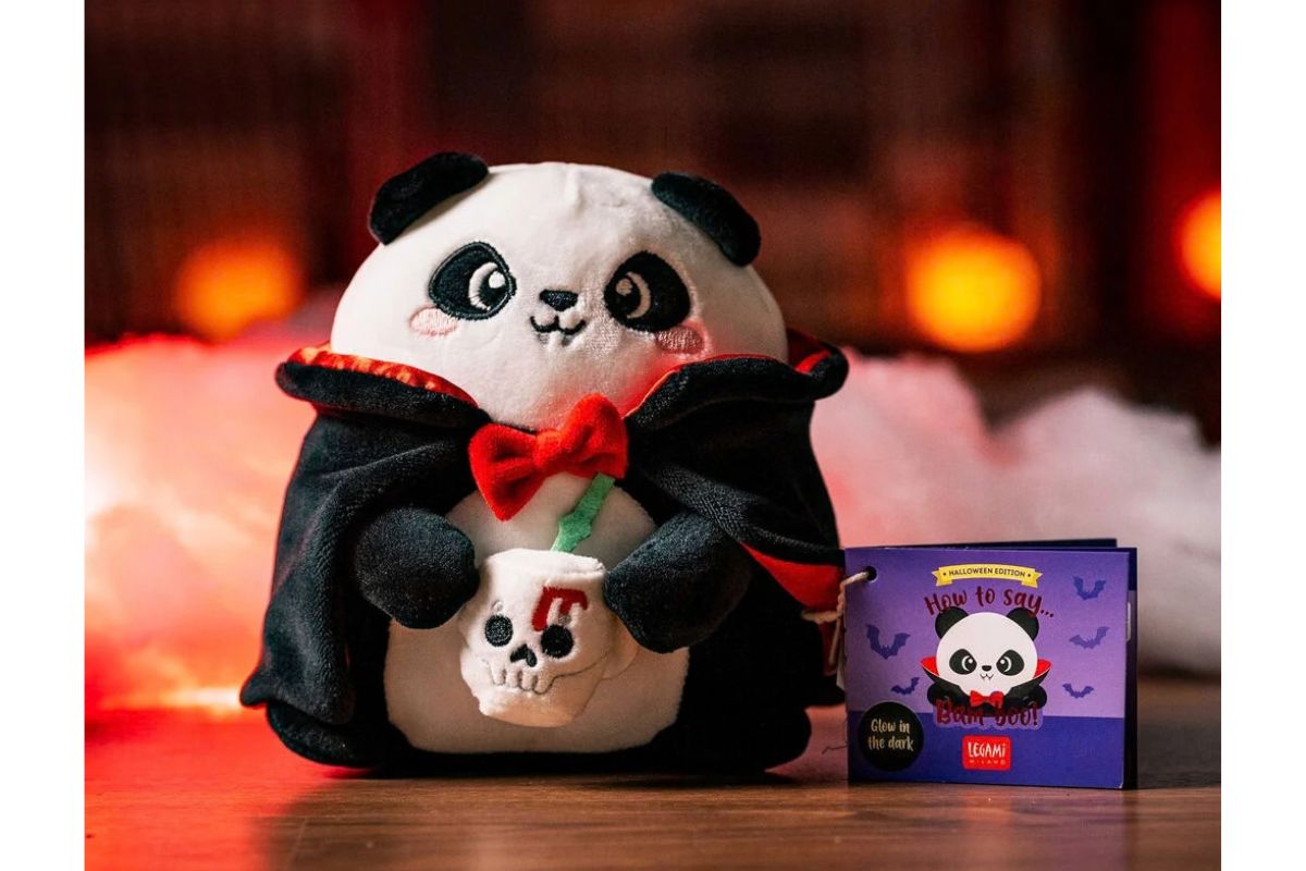 Legami Plüschtier Panda "Bam-Boo" Halloween - Mini Super Soft!5