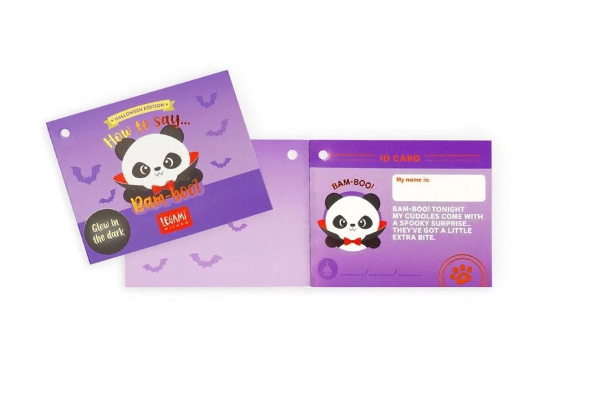 Legami Plüschtier Panda "Bam-Boo" Halloween - Mini Super Soft!7