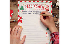 Lade das Bild in den Galerie-Viewer, Legami Set für Brief an den Weihnachtsmann Dear Santa2
