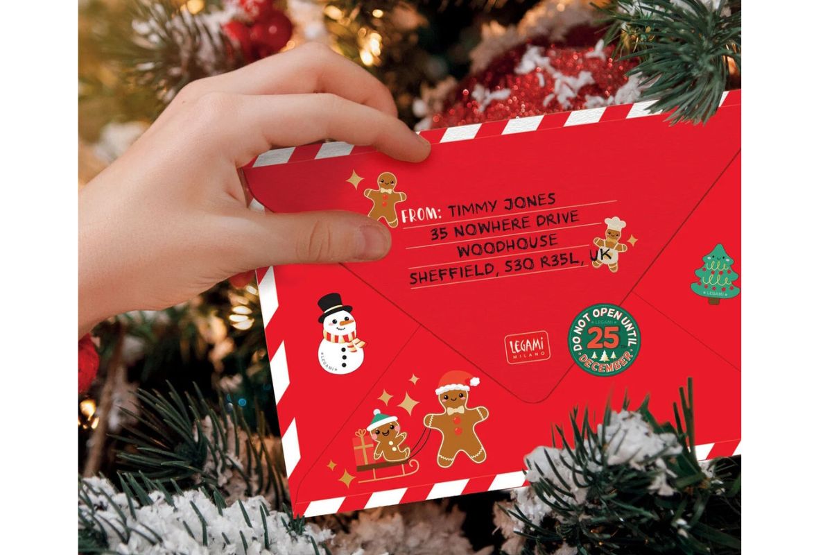 Legami Set für Brief an den Weihnachtsmann Dear Santa6
