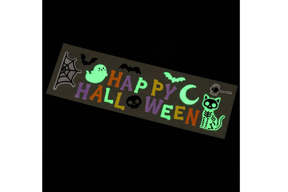 Legami Set mit 29 Gel Fensteraufklebern Window Glow Halloween5