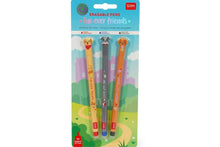 Lade das Bild in den Galerie-Viewer, Legami Set mit 3 Löschbaren Gelstiften - Erasable Pen - Fur-ever Friends
