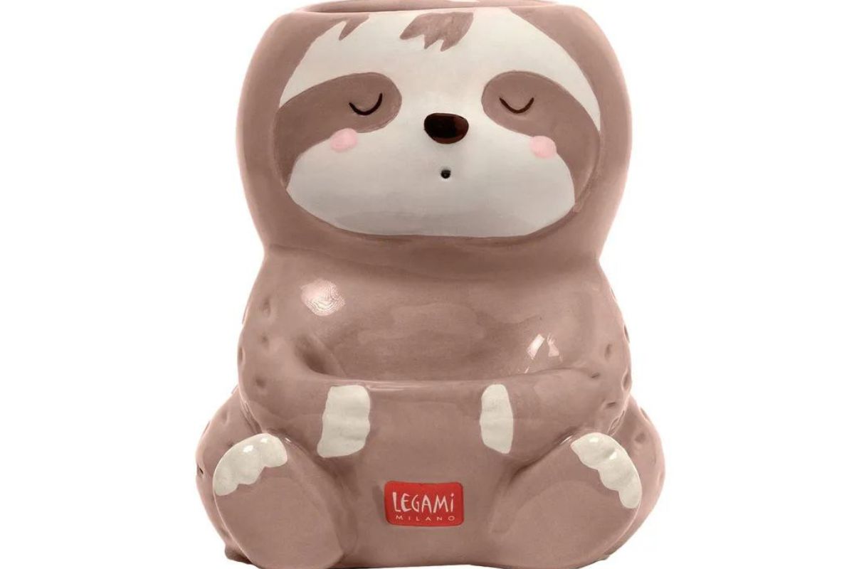 Legami Stiftehalter aus Keramik Desk Friends Sloth5