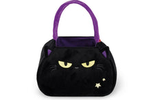 Lade das Bild in den Galerie-Viewer, Legami Tasche für „Süßes oder Saures?“ Black Kitty Halloween2
