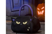 Lade das Bild in den Galerie-Viewer, Legami Tasche für „Süßes oder Saures?“ Black Kitty Halloween5
