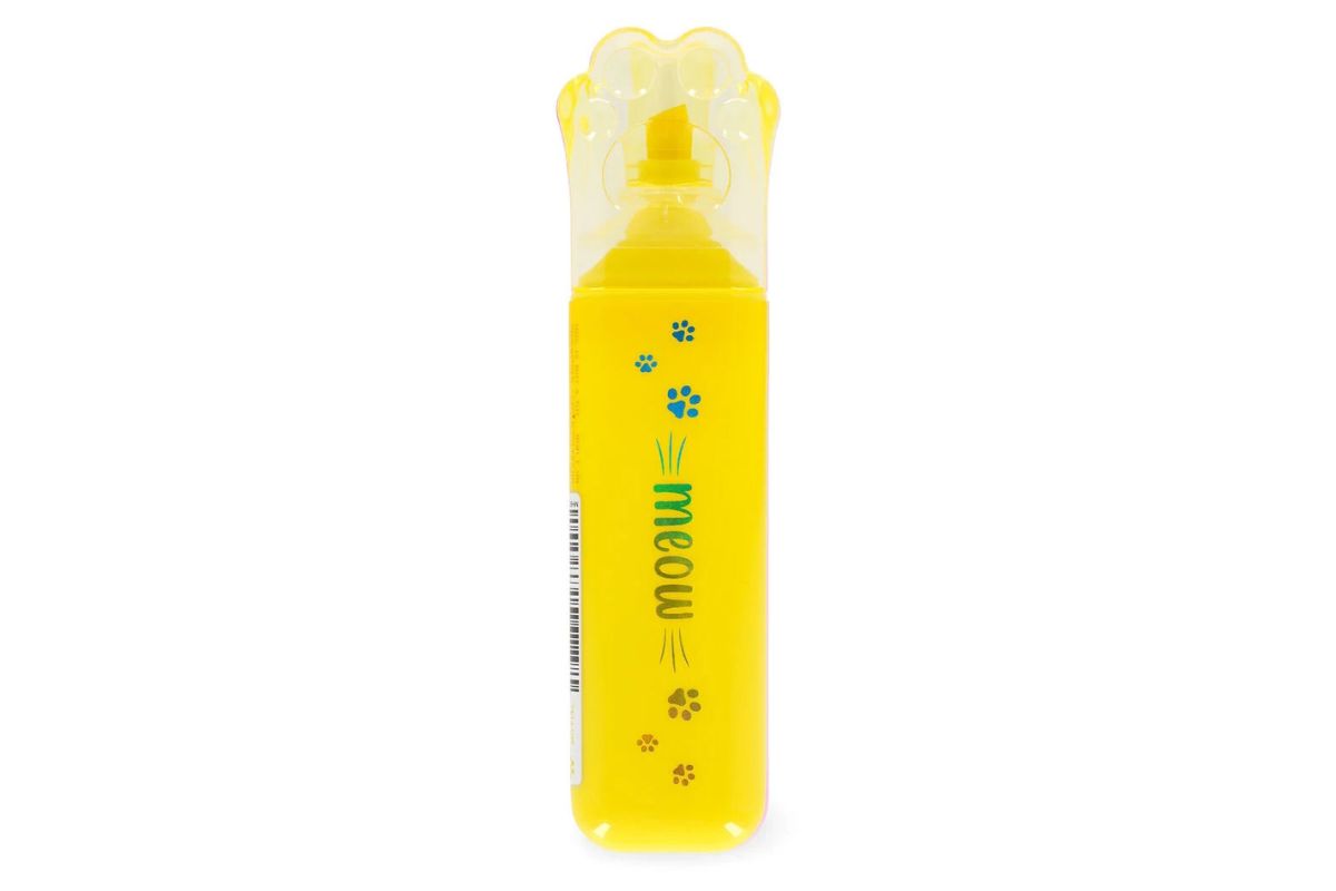 Legami Textmarker Meow Yellow2