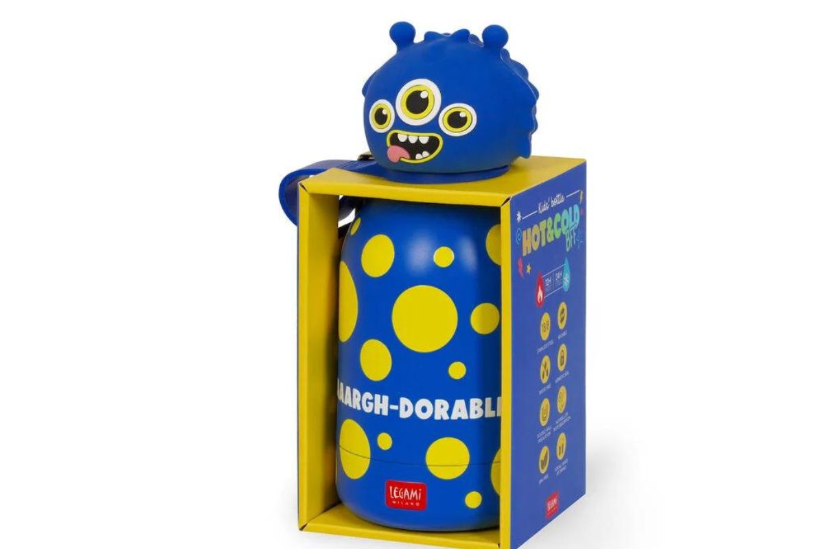 Legami Thermosflasche für Kinder Monster - Hot Cold BFF4