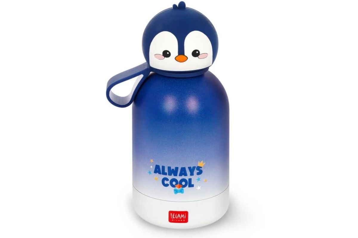 Legami Thermosflasche für Kinder Penguin Hot&Cold BFF
