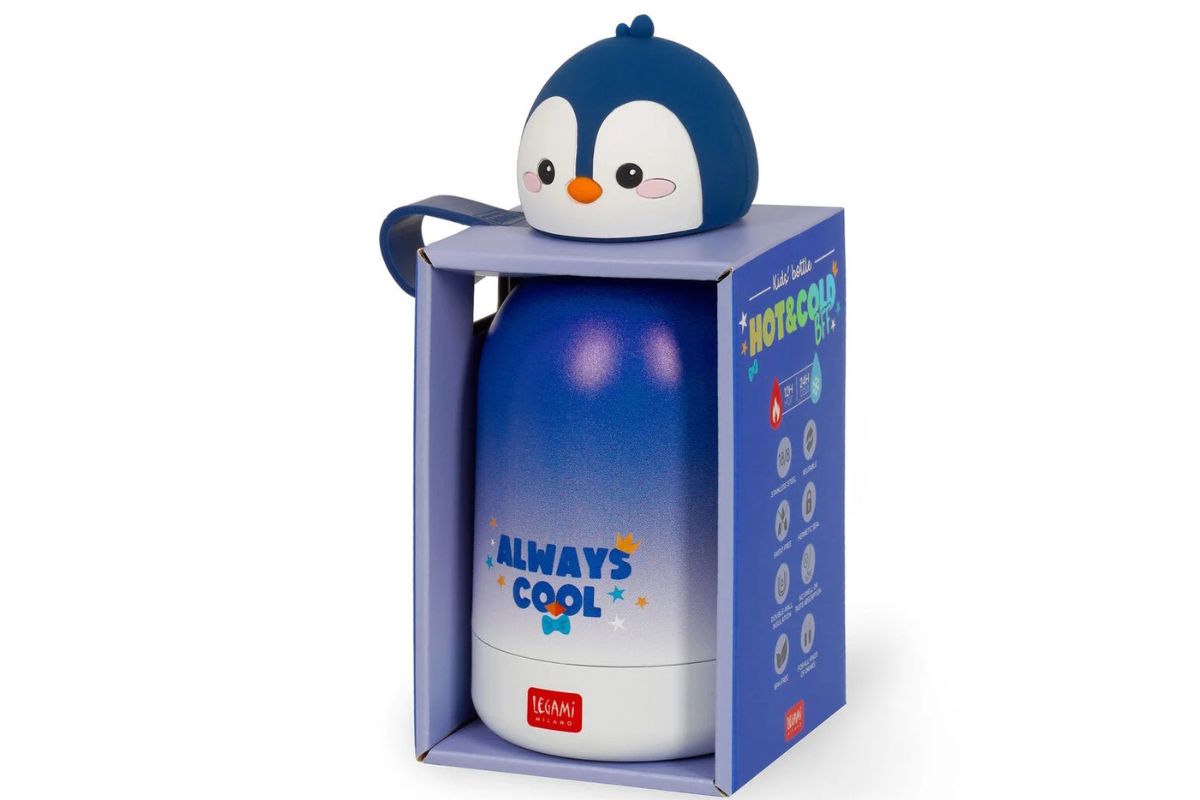 Legami Thermosflasche für Kinder Penguin Hot&Cold BFF2
