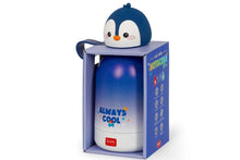 Lade das Bild in den Galerie-Viewer, Legami Thermosflasche für Kinder Penguin Hot&amp;Cold BFF2
