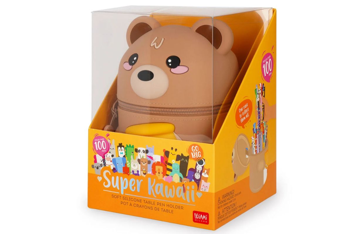 Legami Tischstiftehalter Teddy Bear - Super Kawaii Federmäppchen3
