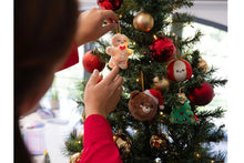 Lade das Bild in den Galerie-Viewer, Legami Weihnachtsdekoration Aufhänger Plüsch GINGERBREAD Weihnachten Oh-Oh-Ohrnaments2
