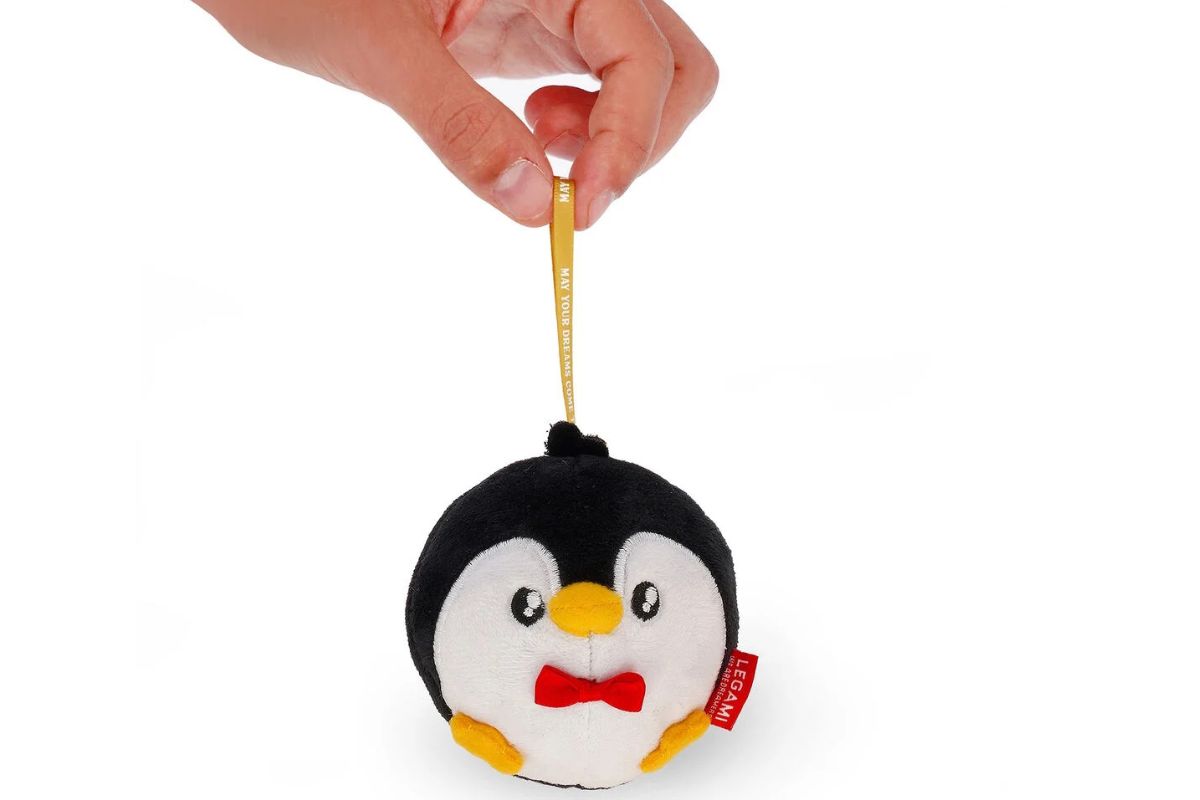 Legami Weihnachtsdekoration Aufhänger Plüsch Penguin Weihnachten Oh-Oh-Ohrnaments3