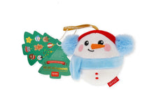 Lade das Bild in den Galerie-Viewer, Legami Weihnachtsdekoration Aufhänger Plüsch Snowman Weihnachten Oh-Oh-Ohrnaments

