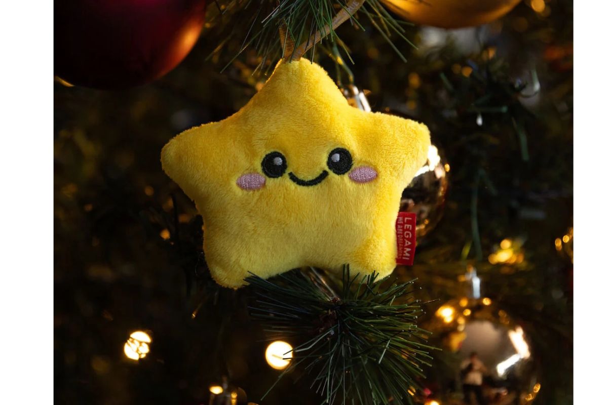 Legami Weihnachtsdekoration Aufhänger Plüsch Star Weihnachten Oh-Oh-Ohrnaments