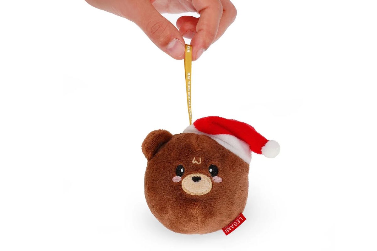 Legami Weihnachtsdekoration Aufhänger Plüsch Teddy Bear Weihnachten Oh-Oh-Ohrnaments3