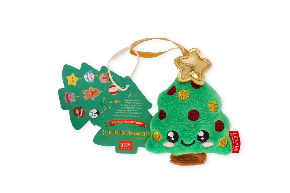 Legami Weihnachtsdekoration Aufhänger Plüsch Tree Weihnachten Oh-Oh-Ohrnaments2