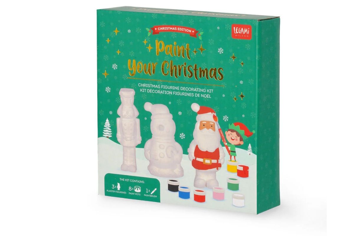 Legami Weihnachtsfiguren-Dekorationsset Paint Your Christmas4