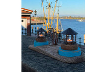 Load the picture into the gallery viewer, Leuchtturmkopf Teeleuchten Halter Küsten Deko Maritimer Stil2
