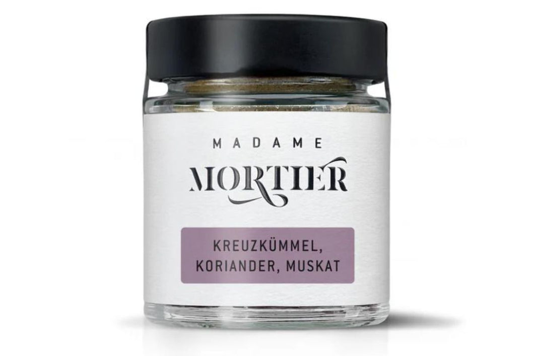 Madame Mortier Kreuzkümmel Koriander Muskat 50g Natürliche Gewürzmischung3
