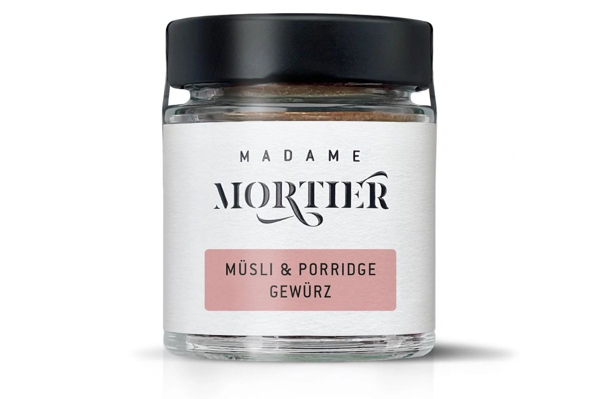 Madame Mortier Müsli & Porridge Gewürz 45g Natürliche Gewürzmischung