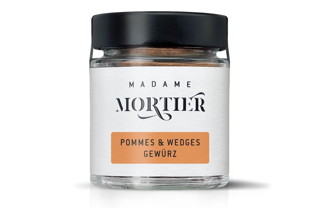 Madame Mortier Pommes & Wedges Gewürz 65g Natürliche Gewürzmischung