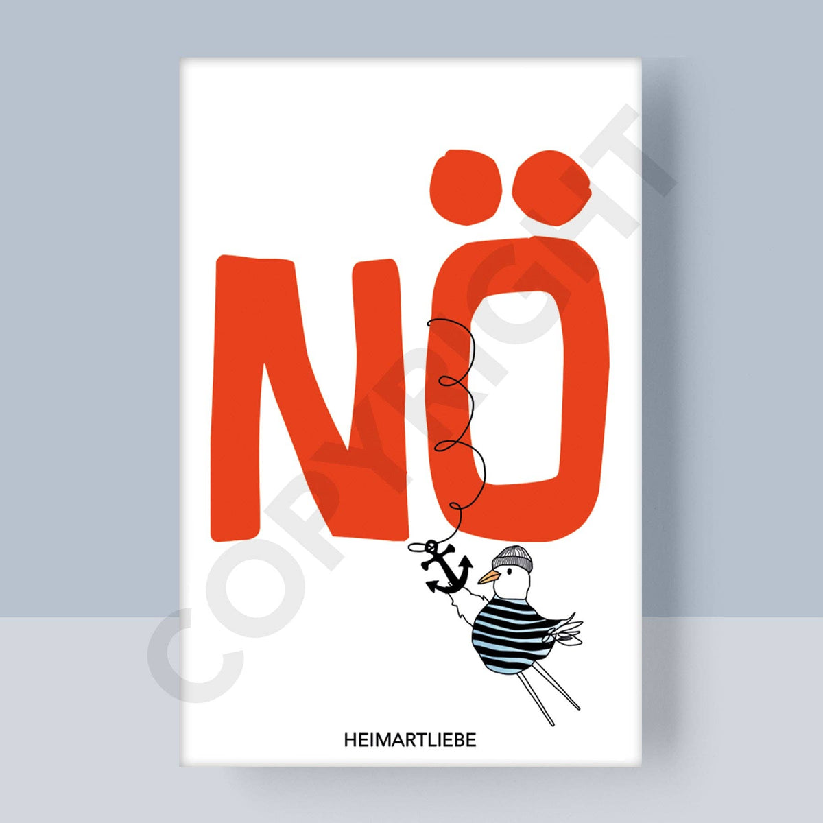 Magnet "NÖ" Kühlschrankmagnet Heimartliebe Souvenir