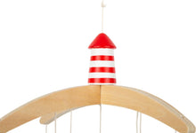 Load the picture into the gallery viewer, Mobile Großer Ozean mit Fischen Mobiles Holz2
