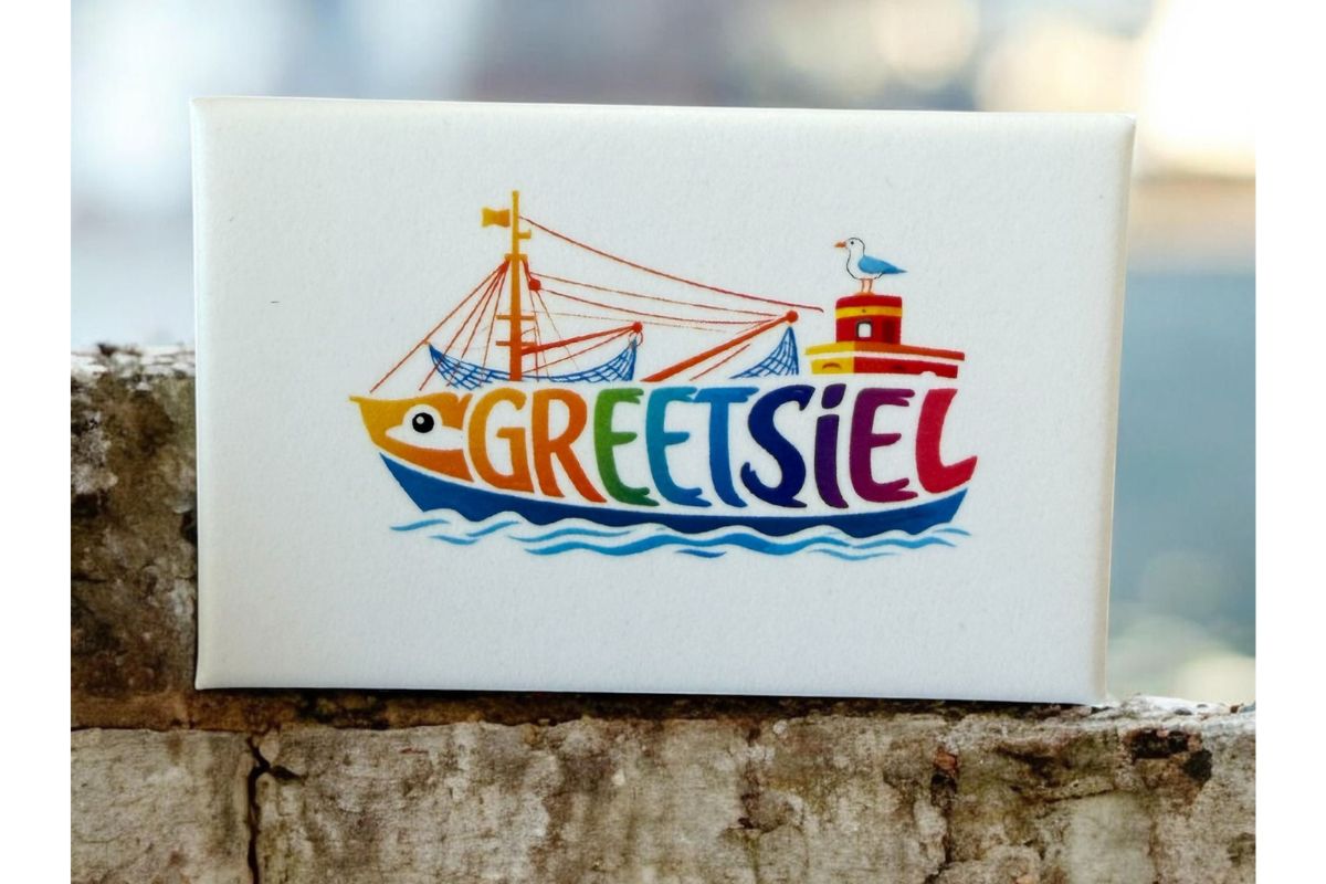 Motiv Magnet Greetsiel Nordsee Mitbringsel Souvenir