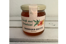 Lade das Bild in den Galerie-Viewer, Sanddorn Quitte Gelee Grüße aus Greetsiel 225g
