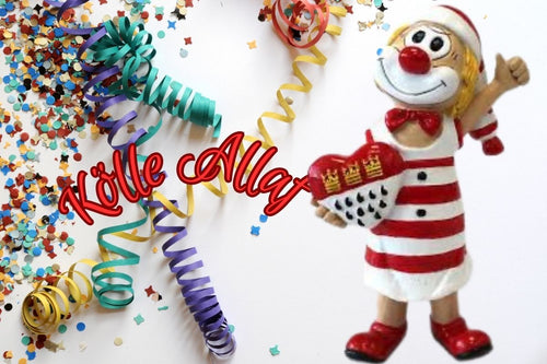 Schmitzens Karnevals Clown Figur Hänneschen 20 cm Kölner Karneval 