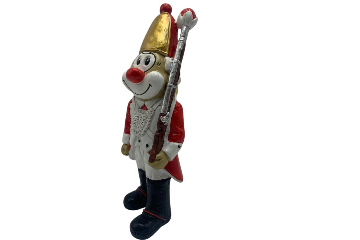 Schmitzens Karnevals Figur Fußcorps Pitter Schmitz mit Büchse 9 cm Sammlerstück Kölner Karneval