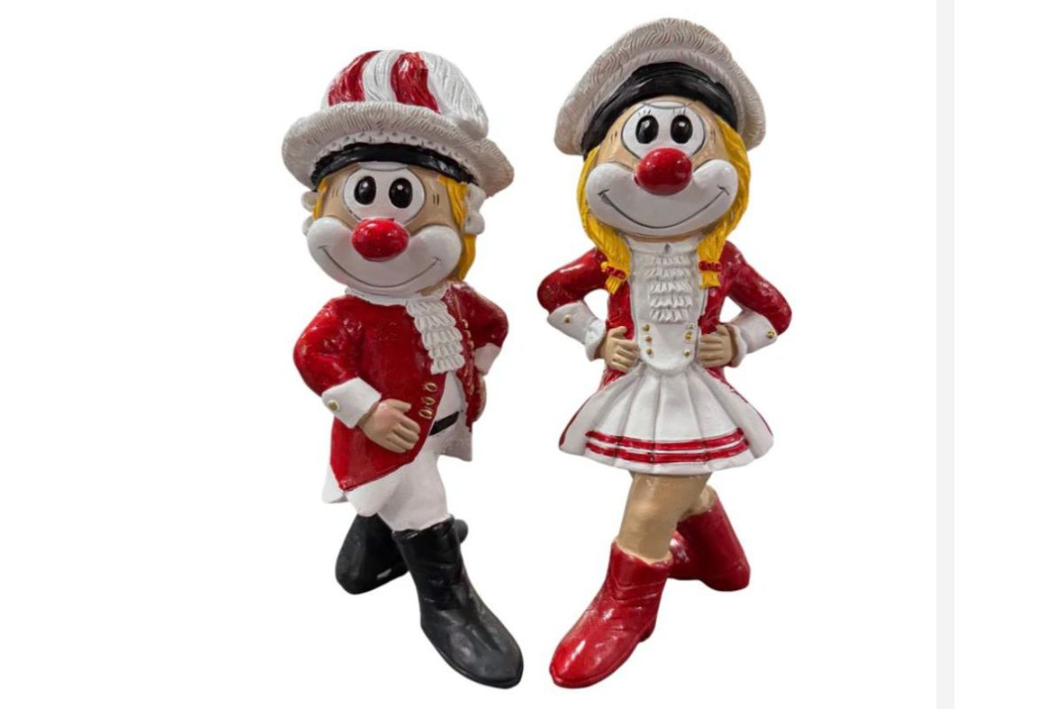 Schmitzens Tanzmajor Tanzmarie  Dekofiguren Karneval Sammlerstücke 20cm