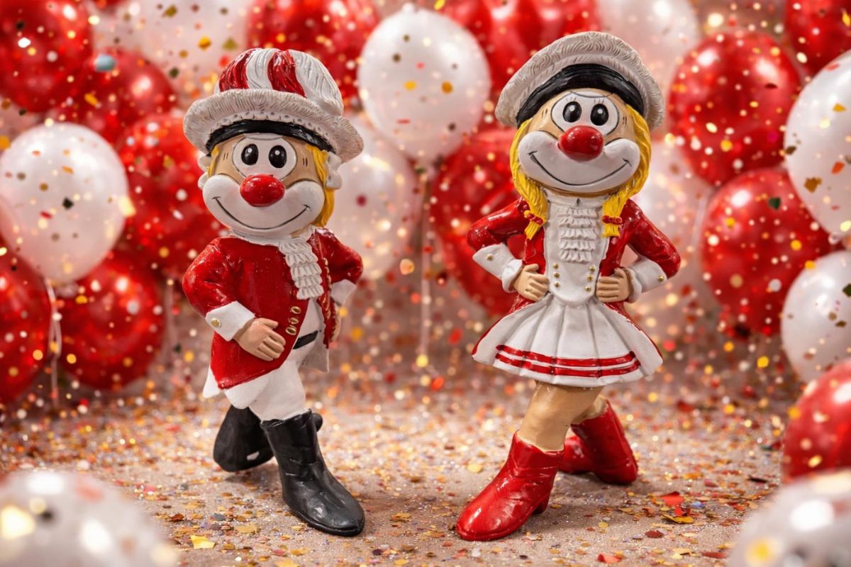 Schmitzens Tanzmajor Tanzmarie  Dekofiguren Karneval Sammlerstücke 20cm2