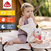 Load the picture into the gallery viewer, Schmusetuch Einhorn mit Einhorn-Köpfchen aus der Aiko und Yuki Kollektion2

