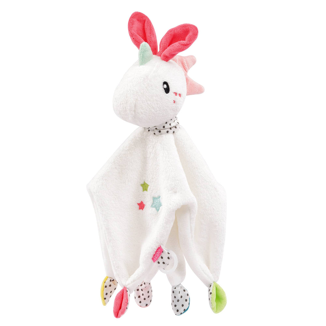 Schmusetuch Einhorn mit Einhorn-Köpfchen aus der Aiko und Yuki Kollektion