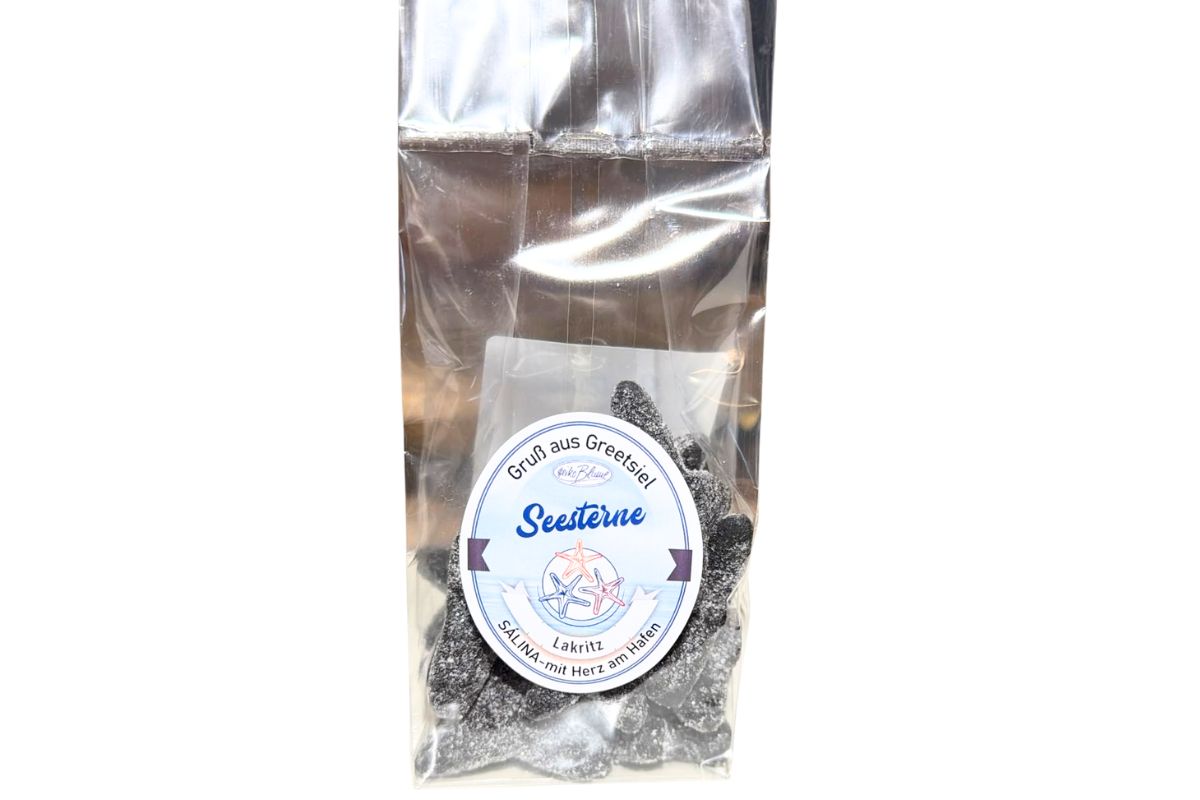 Seesterne Lakritz Bonbons Grüße aus Greetsiel 100g3