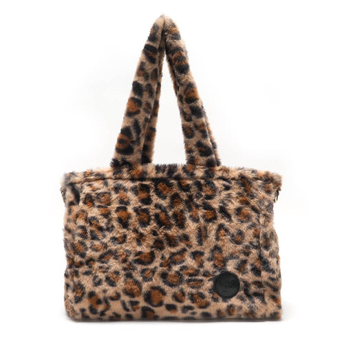 Shopper Mia 01 Damen Tasche Handtasche Einkaufstasche Leo LOT83