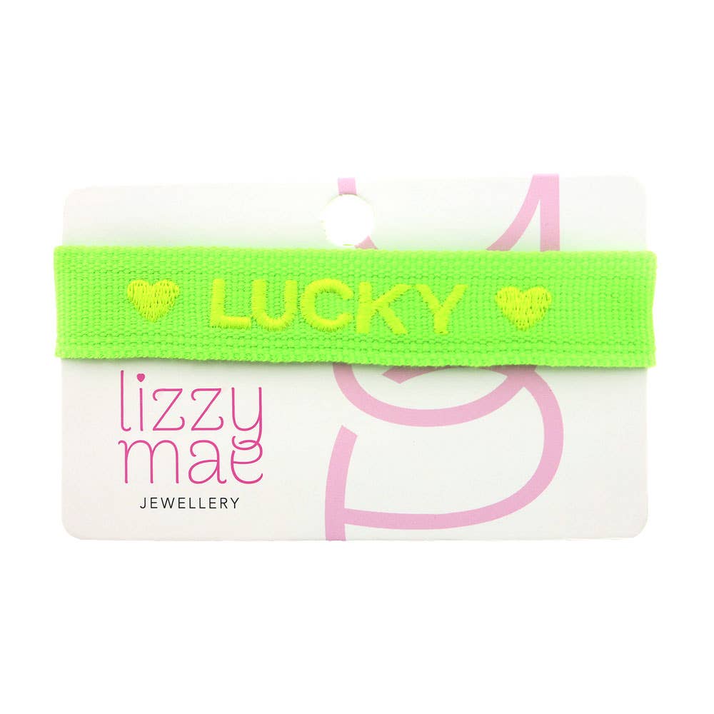 Statement-Armband Lucky Grün Boho Hippie Stil