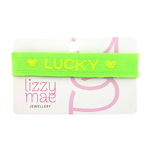 Statement-Armband Lucky Grün Boho Hippie Stil