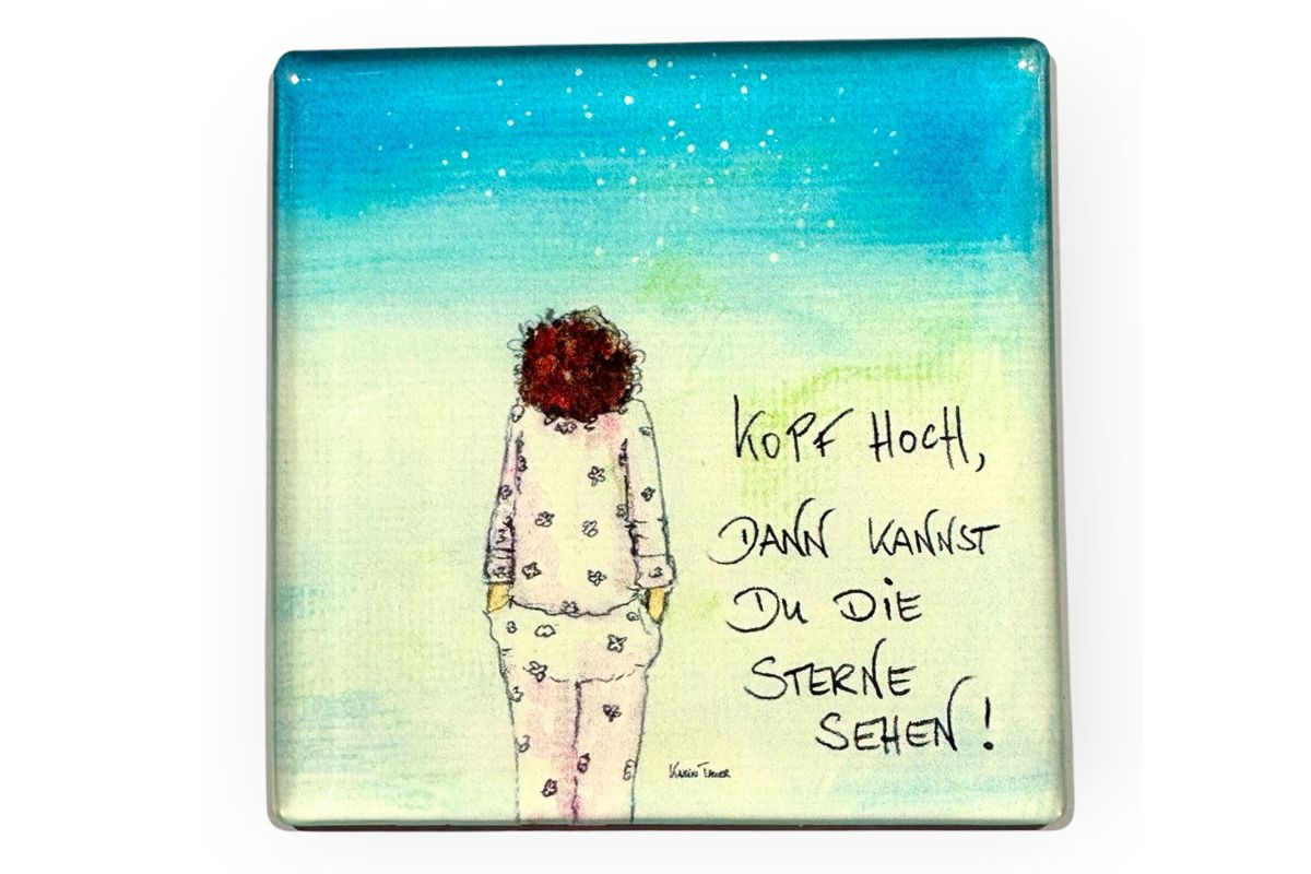 Sweet Design by Nala Motiv Magnet Kopf Hoch, Dann Kannst Du Die Sterne Sehen!2