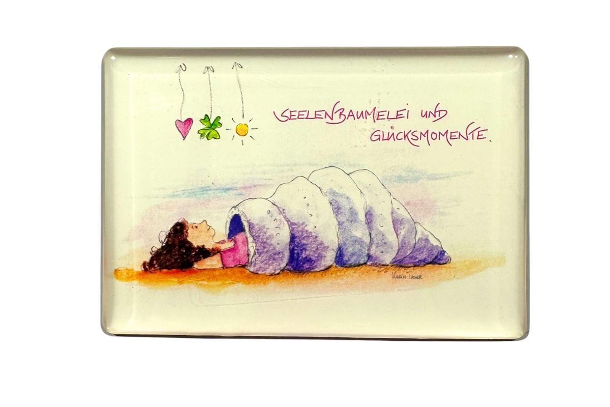 Sweet Design by Nala Motiv Magnet Seelenbaumelei Und Glücksmomente