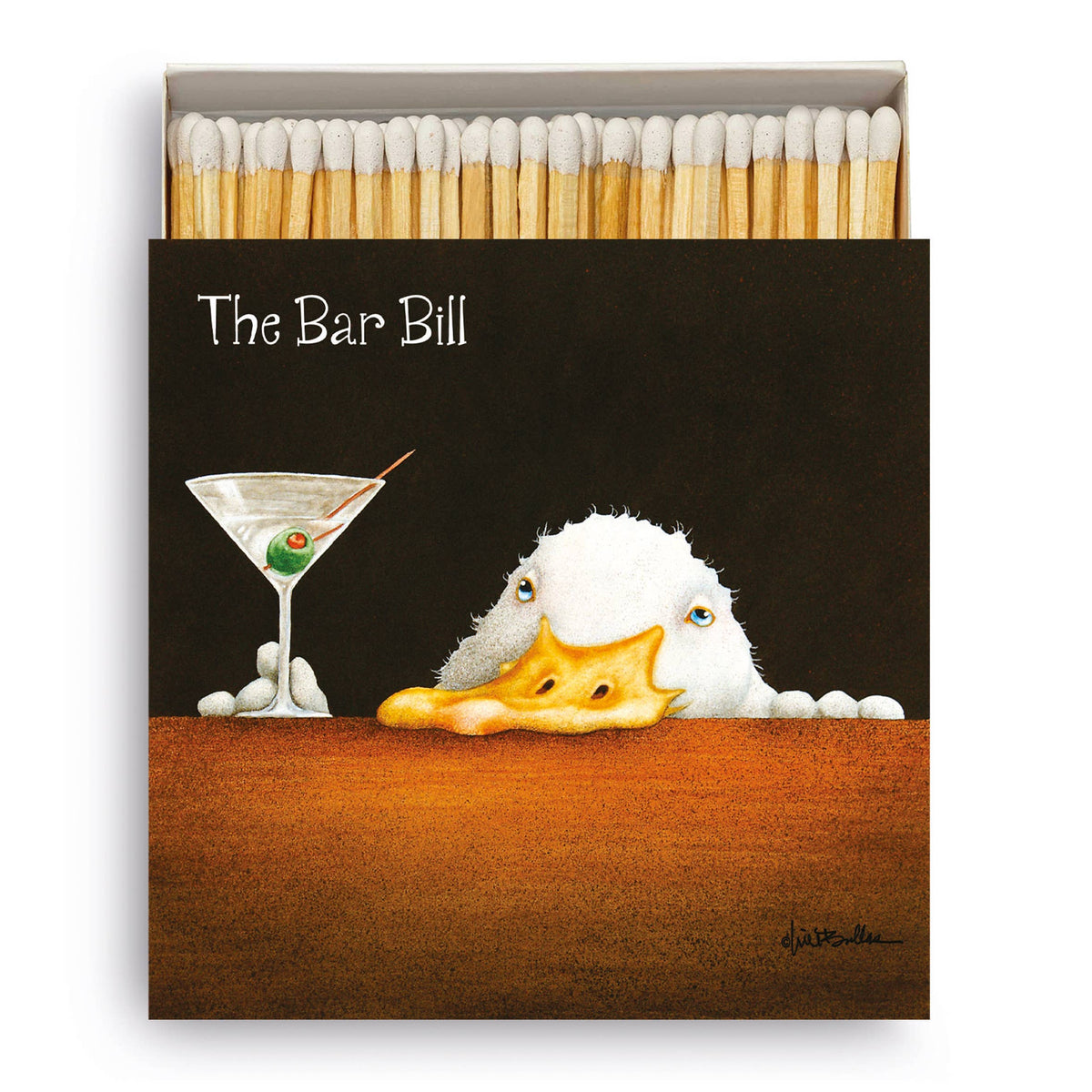The Bar Bill Streichhölzer Zündhölzer Design ppd